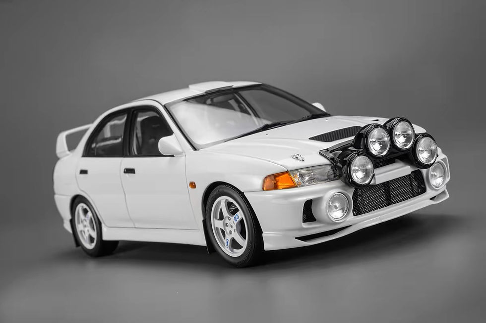 Thumbnail: MH 1:18 Mitsubishi EVO IV GSR 4th Generation Die-Cast Car Model