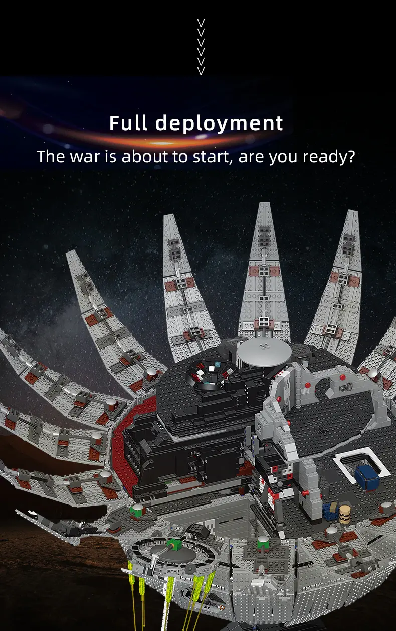 Thumbnail: Star Plan Model Building The UCS Death Collection Toy Star Sets