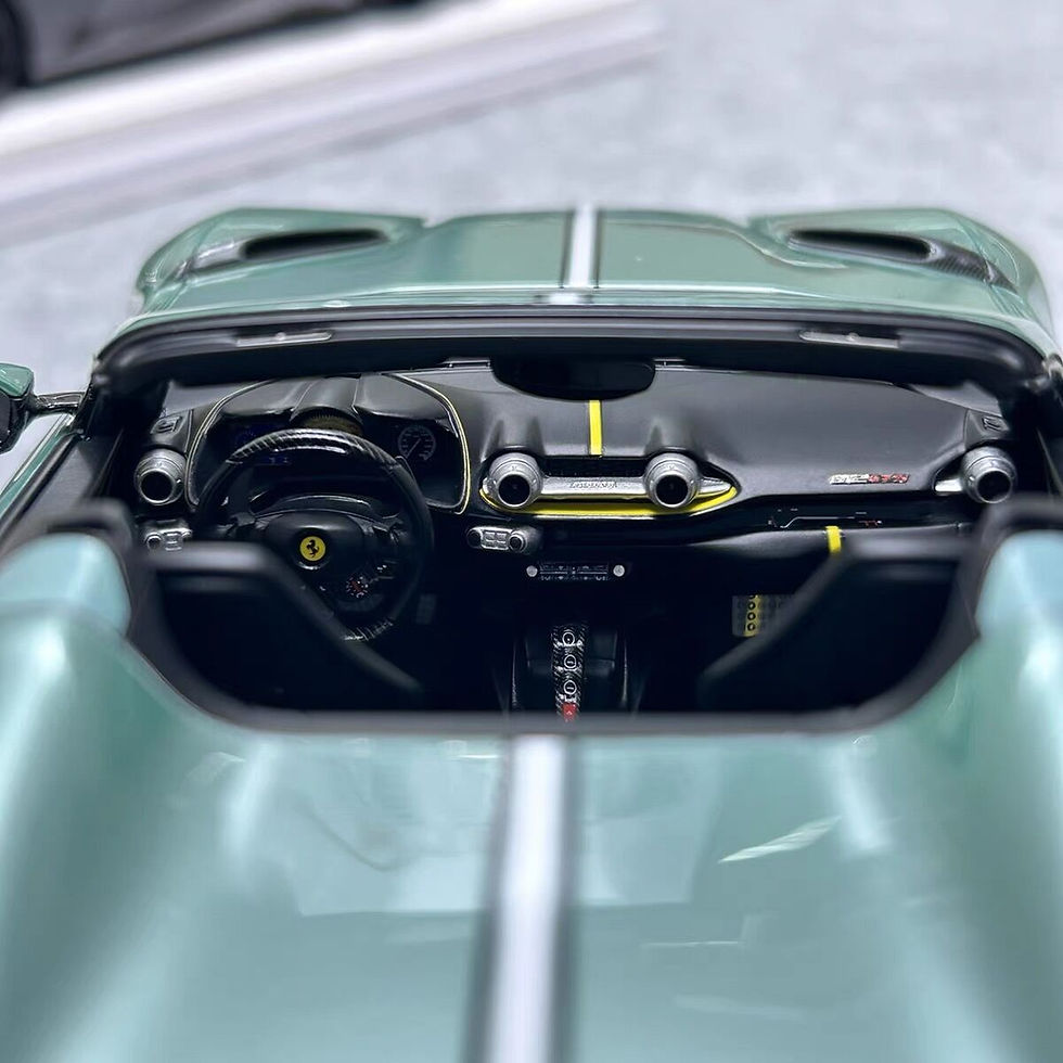 Thumbnail: IVY Merit 1/18 Novitec Ferrari 812 GTS Convertible Resin Car Model