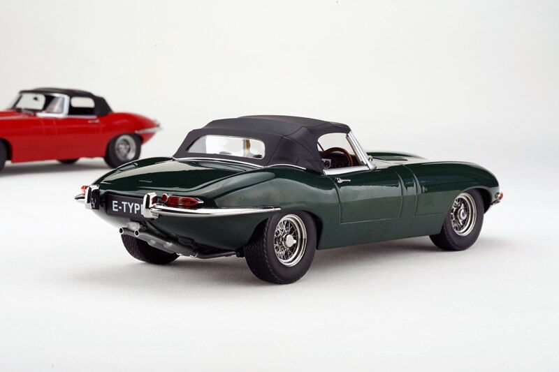Thumbnail: Jaguar E-Type Convertible Sports Car Simulation Alloy Car Model Collecto