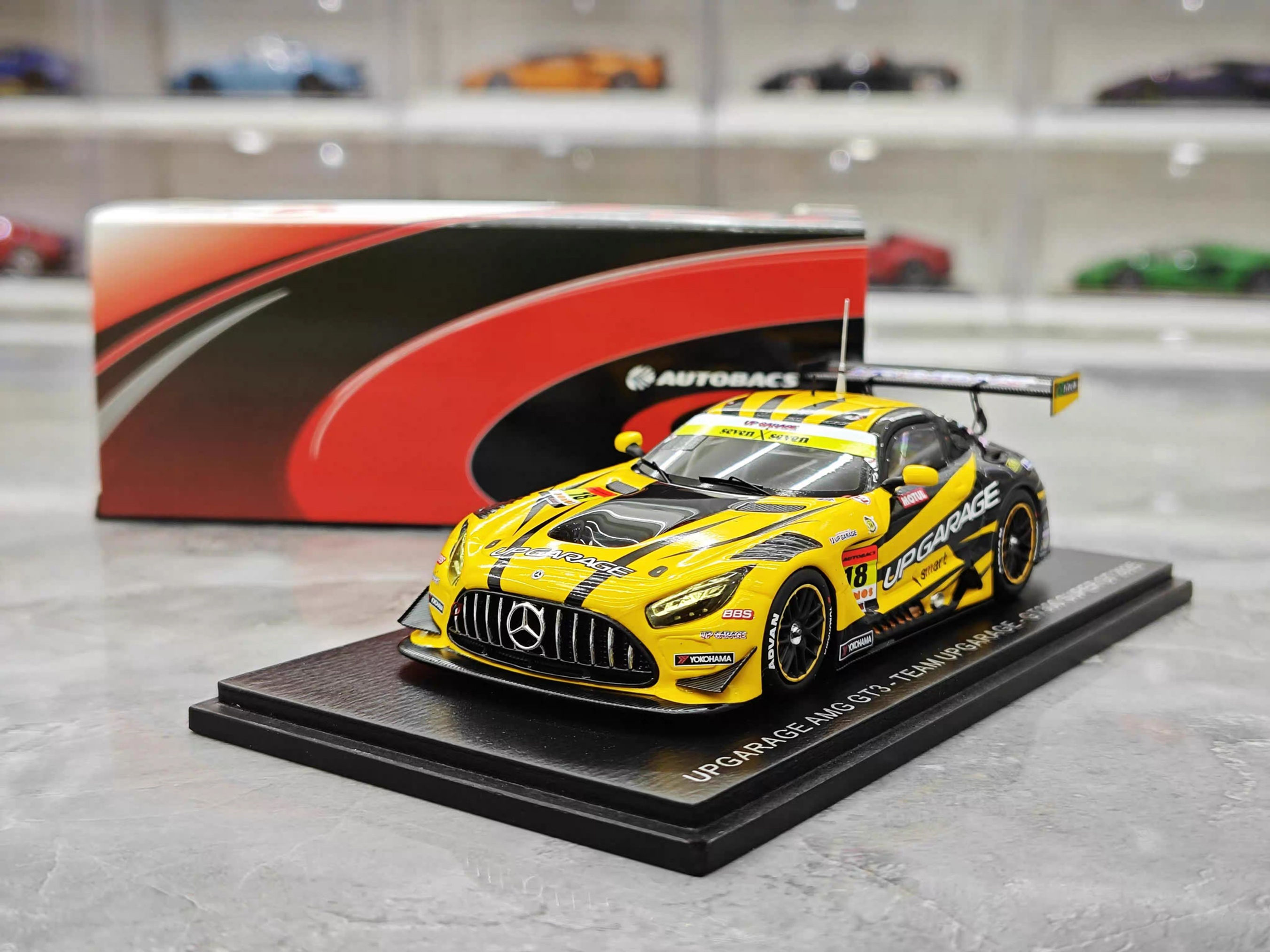 SPARK 2025 SUPER GT Race Mercedes-AMG GT3 Resin Car Model 1:43