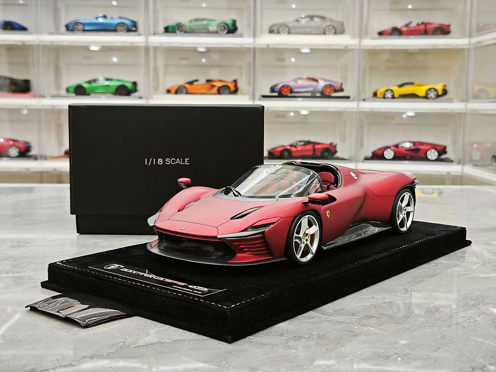 Thumbnail: Zigzag Youngster Ferrari SP3 Resin Car Model 1:18
