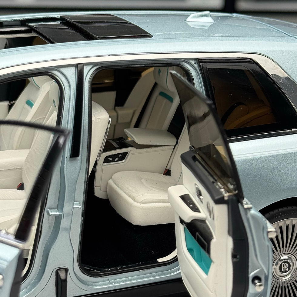 Thumbnail: Rolls-Royce Cullinan BB Wheel Rims, Fishing Seat Version, 1/18 Scale, car model