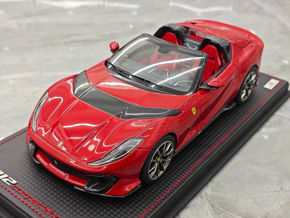 MR Ferrari 812 Competizione A Convertible 1:18 Scale Resin Model