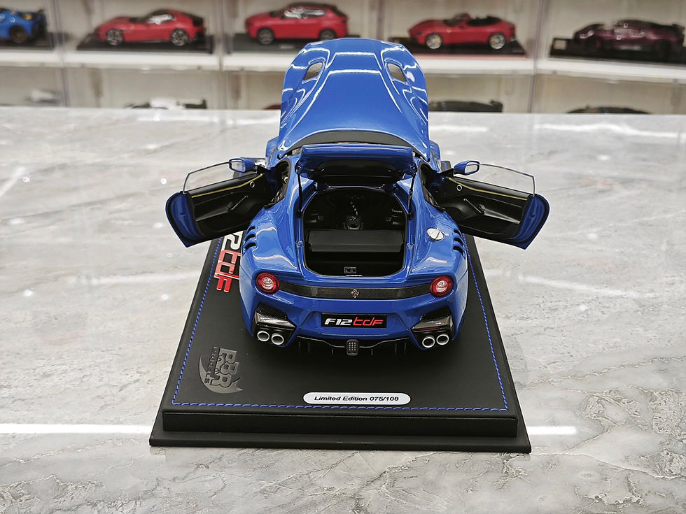 Thumbnail: BBR Ferrari F12 TDF Limited Edition Die-cast Model Car, 1:18 scale
