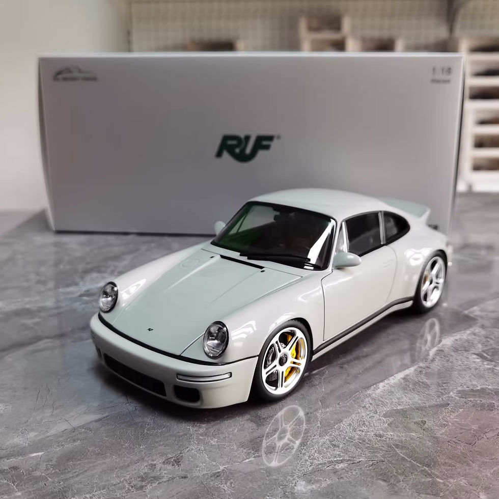 Thumbnail: 1/18 antique scale ar almost real ruf scr metal die cast model car