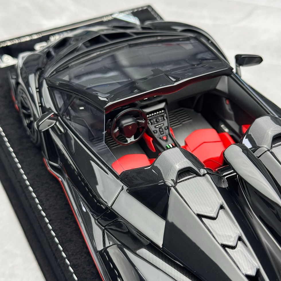 Thumbnail: HH Model Lamborghini Veneno Convertible Car Model 1:18