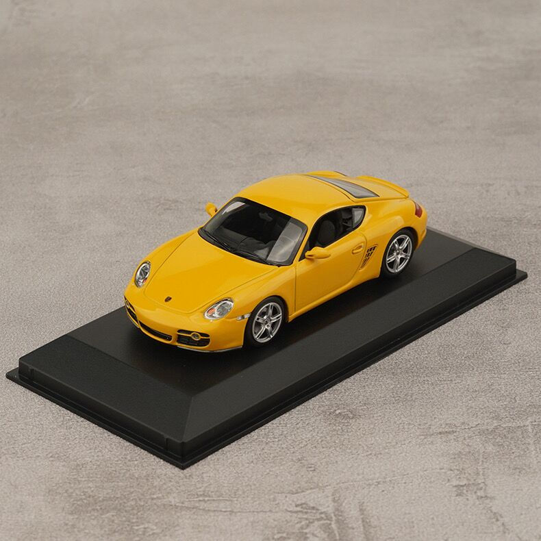Thumbnail: 1:43 Mini Cut Porsche Porsche Cayman S 987C 2005 Alloy Car Model Ornament