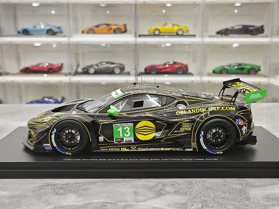 Thumbnail: Topspeed Corvette Z06 GT3.R Resin Model 1:18