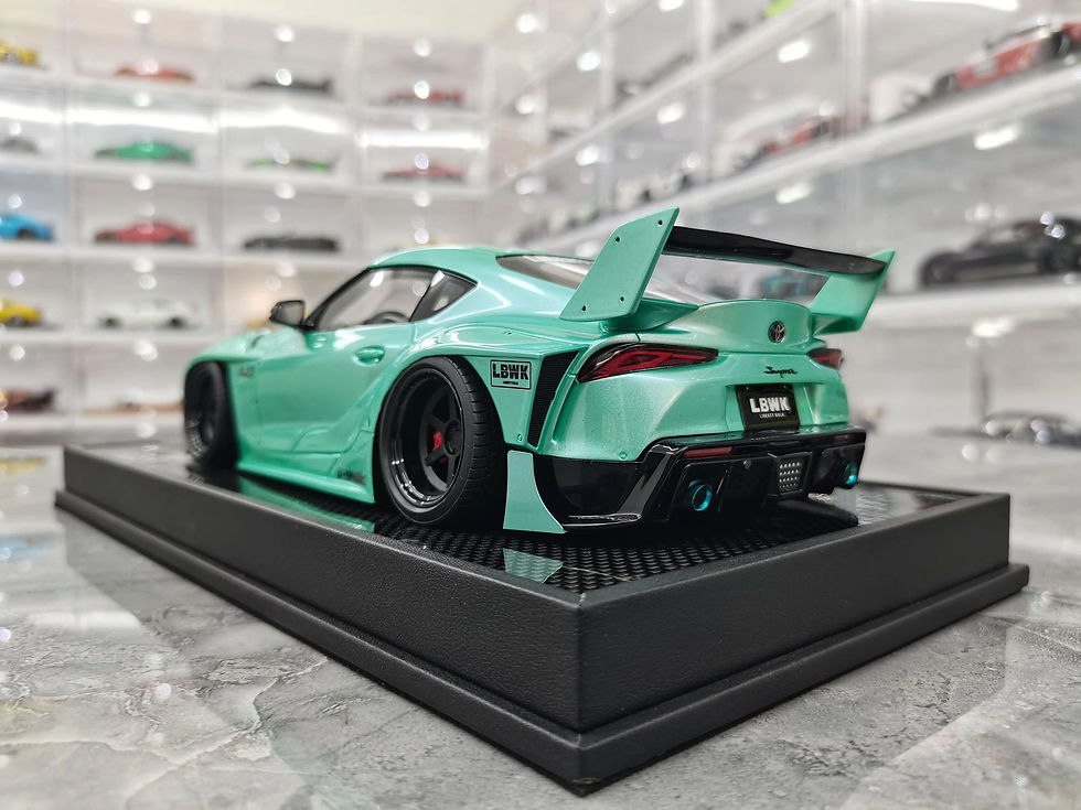 Thumbnail: 1:18 TP Toyota Supra A90 Modified Wide Body Simulation Resin Car Mode