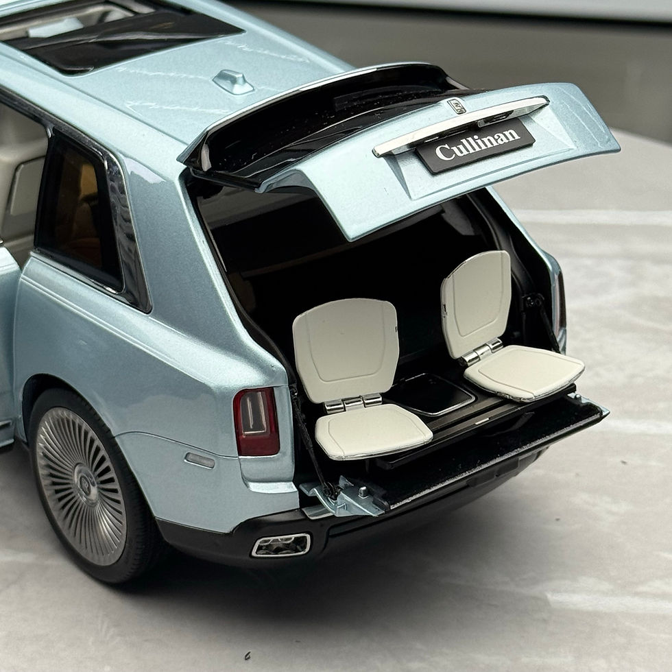 Thumbnail: Rolls-Royce Cullinan BB Wheel Rims, Fishing Seat Version, 1/18 Scale, car model