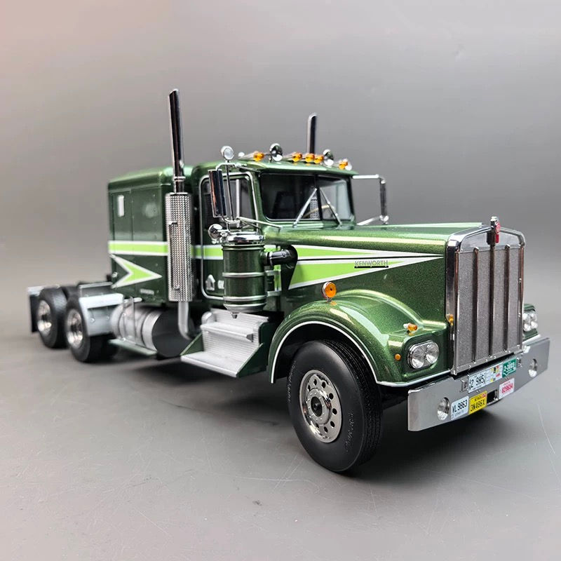 Thumbnail: Road Kings Kenworth K100 W900 Heavy-Duty Tractor Unit Car Model 1:18