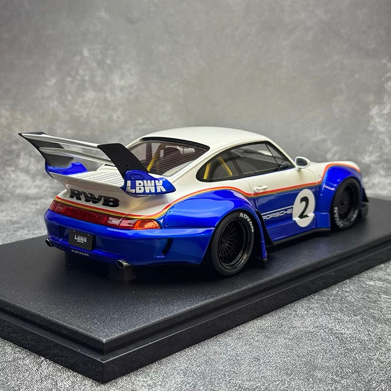 Thumbnail: GT SPIRIT 1:18 Porsche RWB X LIBERTY WALK Diecast Model