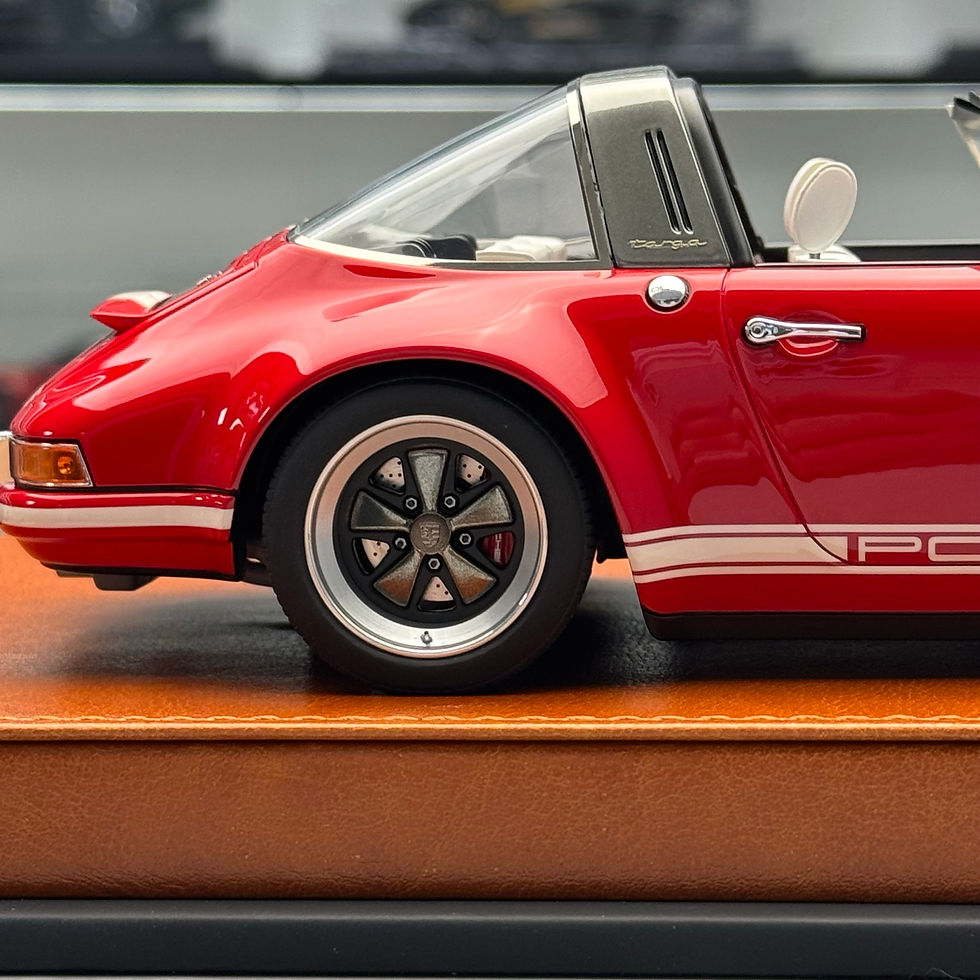 Thumbnail: MAKE UP 1:18 Porsche Singer 911 964 Targa Resin Car Model EML212