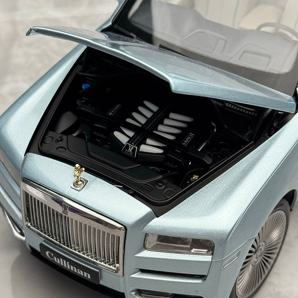 Thumbnail: Rolls-Royce Cullinan BB Wheel Rims, Fishing Seat Version, 1/18 Scale, car model