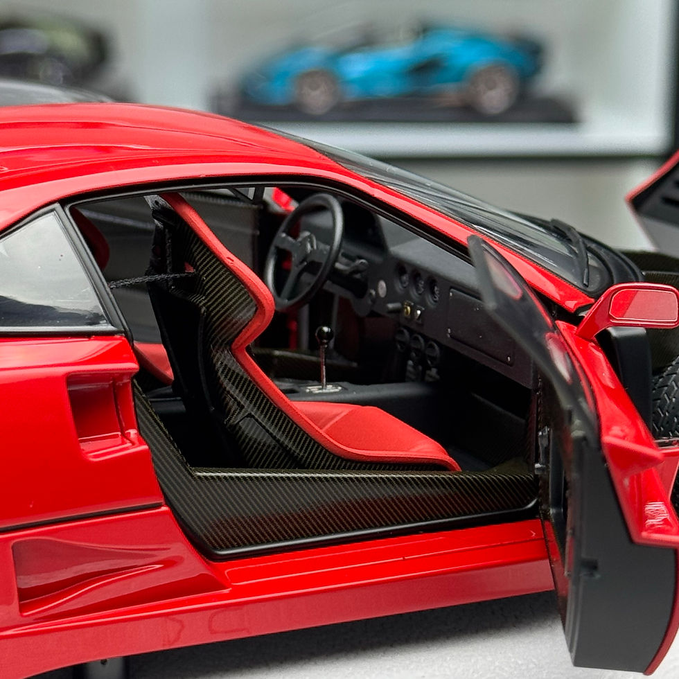 Thumbnail: Montage 1:18 Ferrari F40 Standard Red Die-Cast Car Model