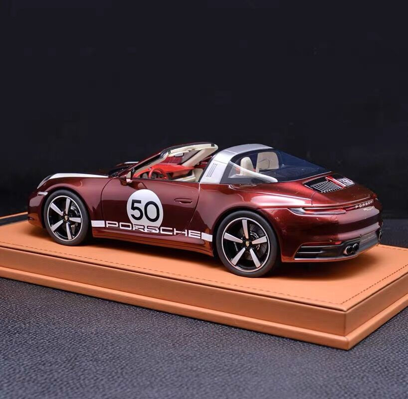 Thumbnail: 1:18 Porsche 911 992 Targa 4S Heritage #50 2020 Car Model