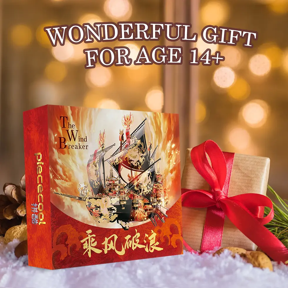 Thumbnail: 3D Metal Puzzle ship Model Building Kits Assembly DIY Toy