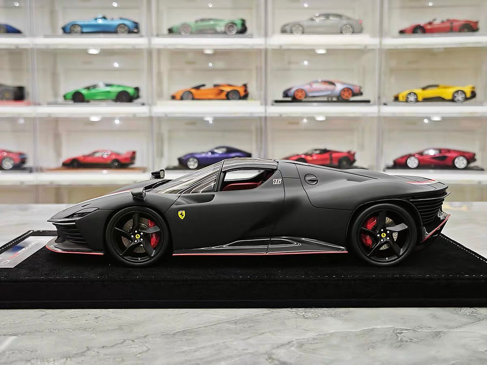 Thumbnail: Zigzag Youngster Ferrari SP3 Resin Car Model 1:18