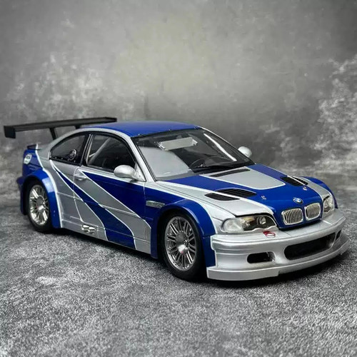 DCM 1:18 BMW GTR BMW M3 E46 Alloy Full Open Simulation Car Model | KMT TOYS