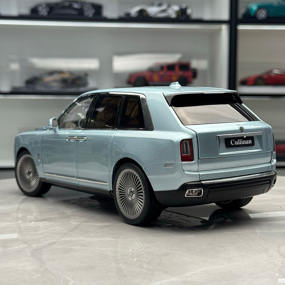 Thumbnail: Rolls-Royce Cullinan BB Wheel Rims, Fishing Seat Version, 1/18 Scale, car model