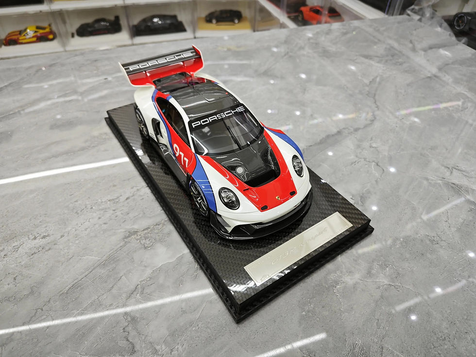 Thumbnail: VIP PORSCHE 911 GT3R Limited Edition Resin Car Model 1/18