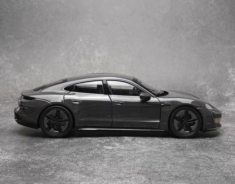 Thumbnail: NOREV 1:18 Porsche Taycan Turbo S 2024 All-Electric Sports Car Metal Model Car