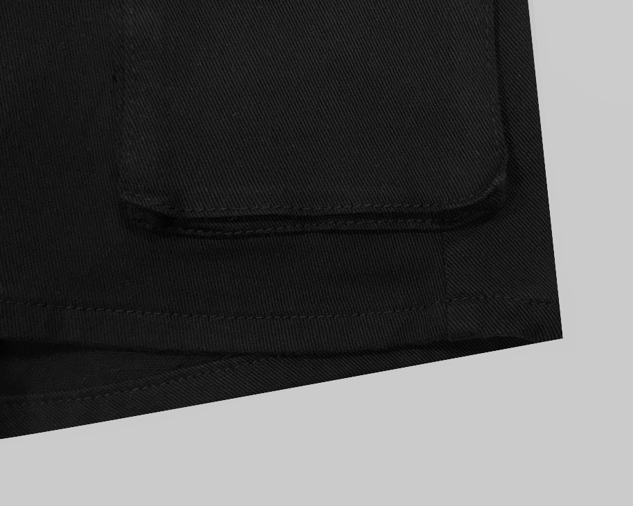 Women's Cargo Shorts with Belt Set Pockets Casual Short Pants