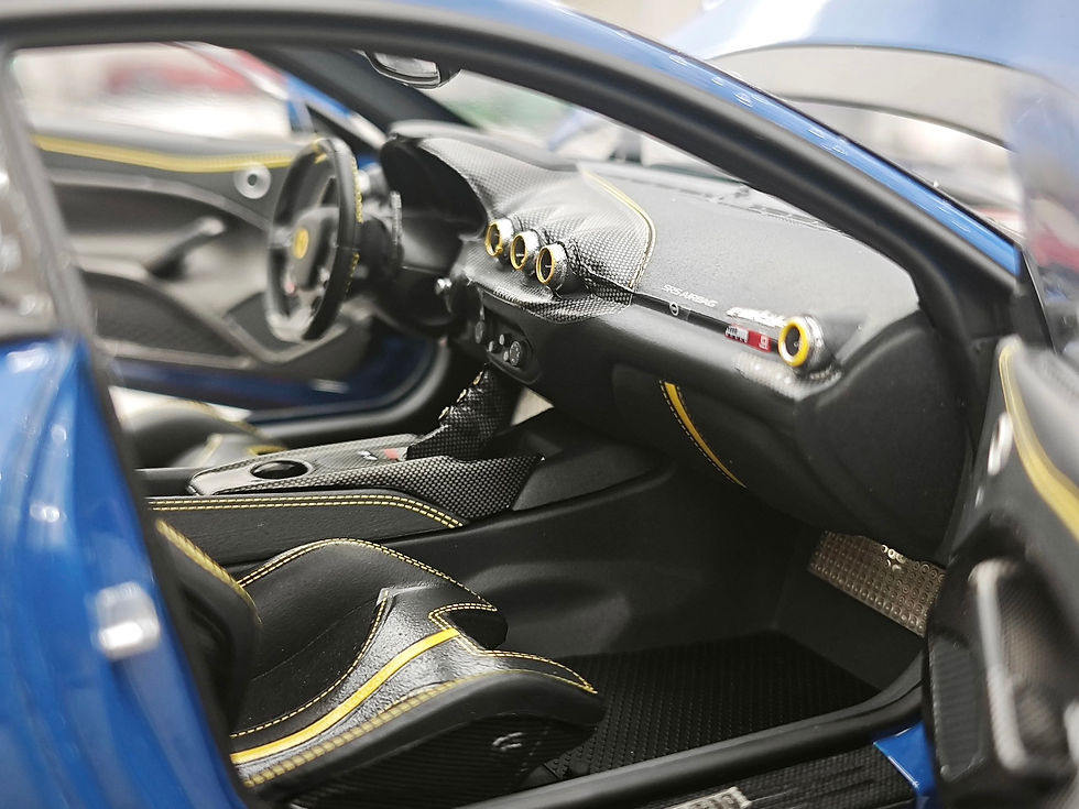 Thumbnail: BBR Ferrari F12 TDF Limited Edition Die-cast Model Car, 1:18 scale