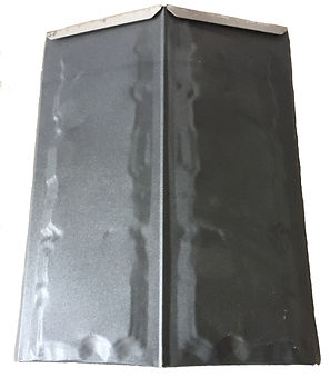 Soteria Metal Roof Sable Black interlocking roof cap
