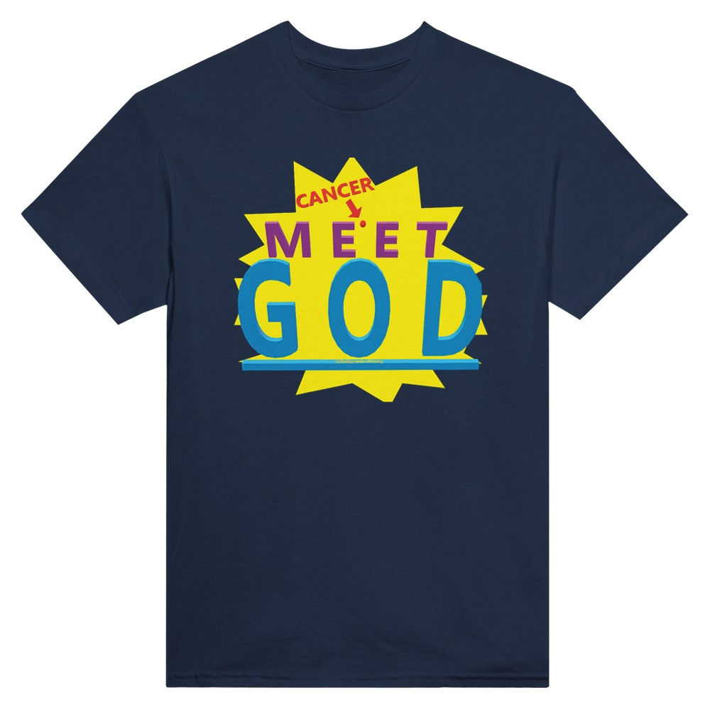 Cancer Meet God Heavyweight Unisex T-shirt