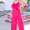 Thumbnail: Adrienne Fuchsia Jumpsuit