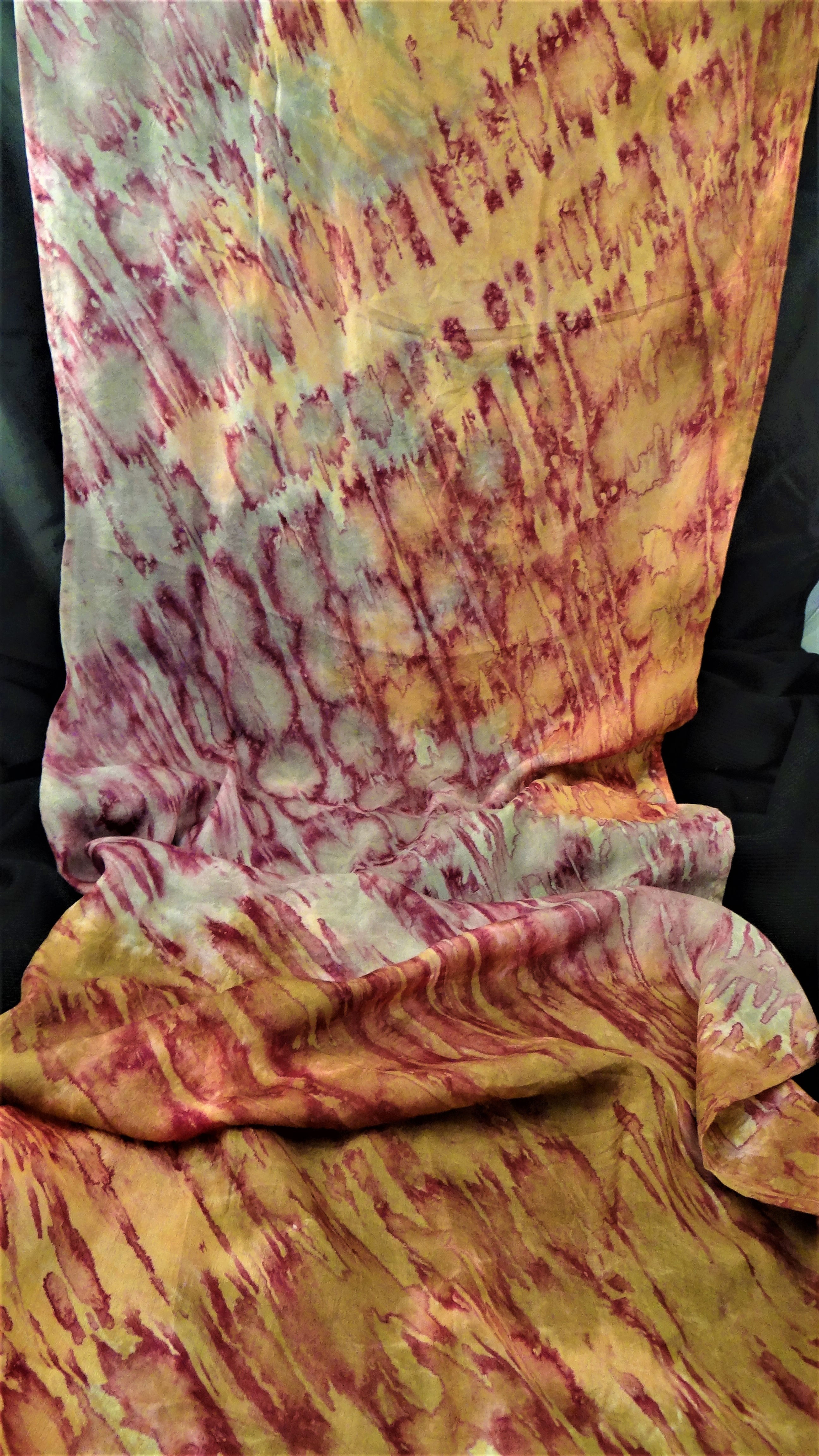 Herschel, Soft Earth Tones Silk Scarf