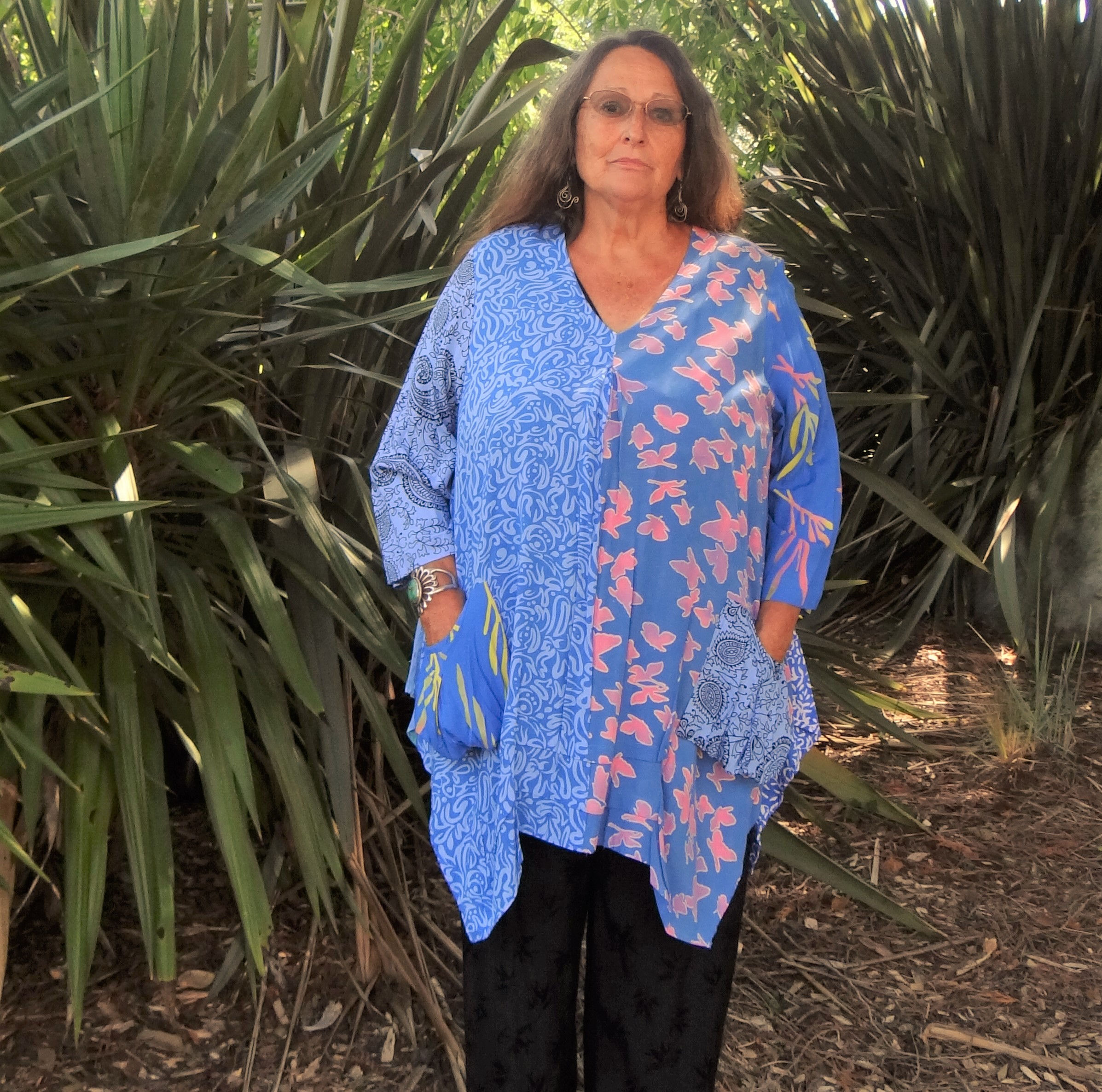 The French Patchwork Blouse: TR74