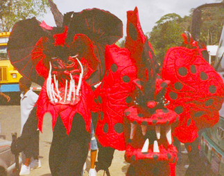  Portobelo, hosts an annual festival in March, the Festival de la Pollera Conga.