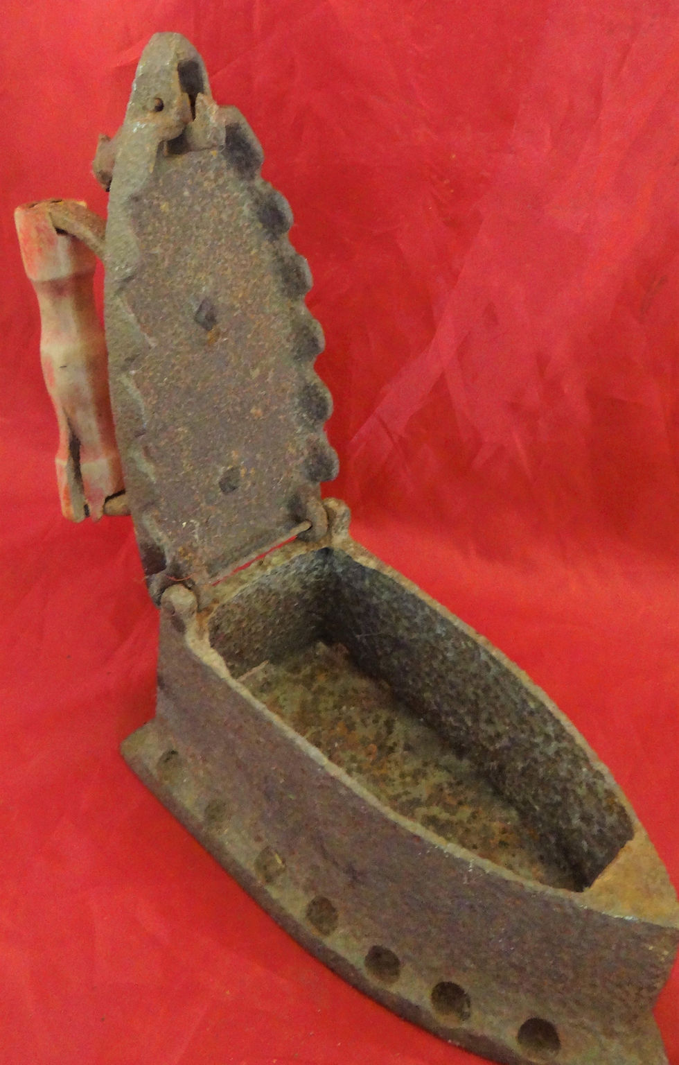 Thumbnail: Antique Thai Charcoal Ironing Box