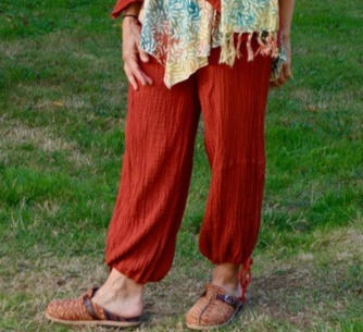 Thumbnail: Harem Pants in Cotton Waffle:72