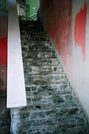 Stairs to the second floor