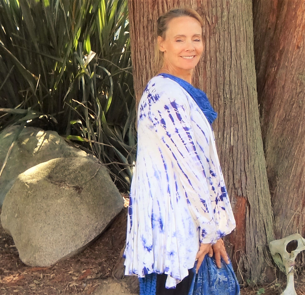 Thumbnail: Peplum Tie-Dye Jacket