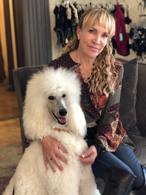 Sarah Jane with Baron