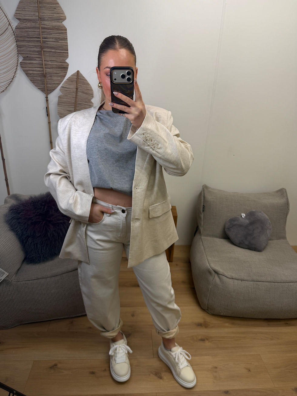 Miniaturbild: Blazer Ava creme