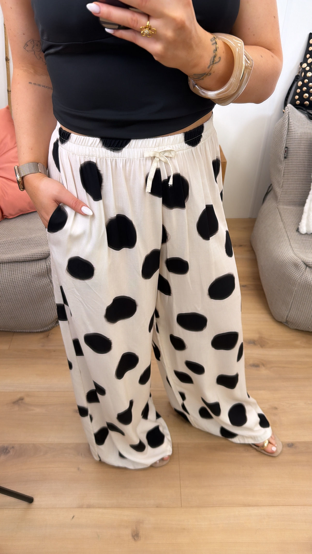 Hose flair big Dots