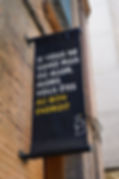 Visual of the brand in the street 