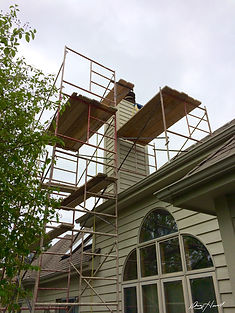 chimney chase cap replacement and repair