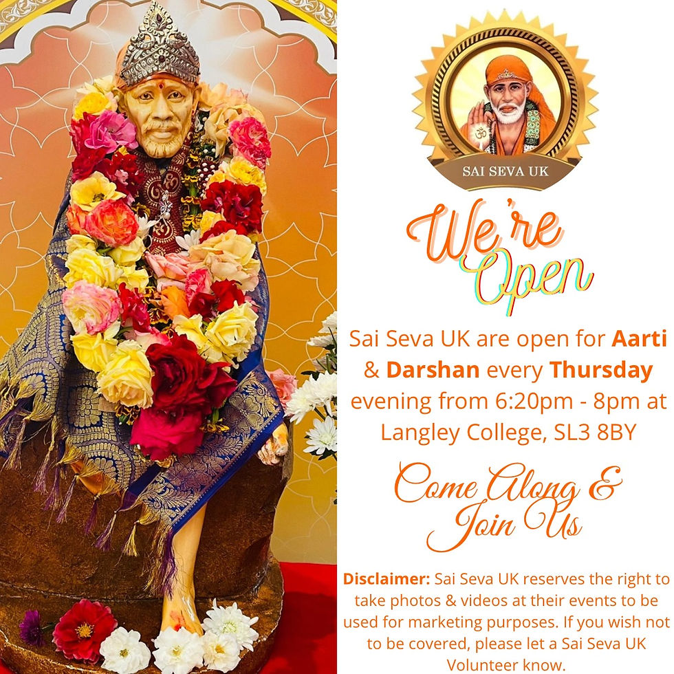 Thursday Evening Darshan