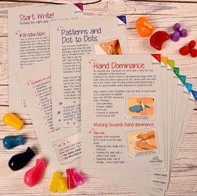 Start Write Handwriting Cards
