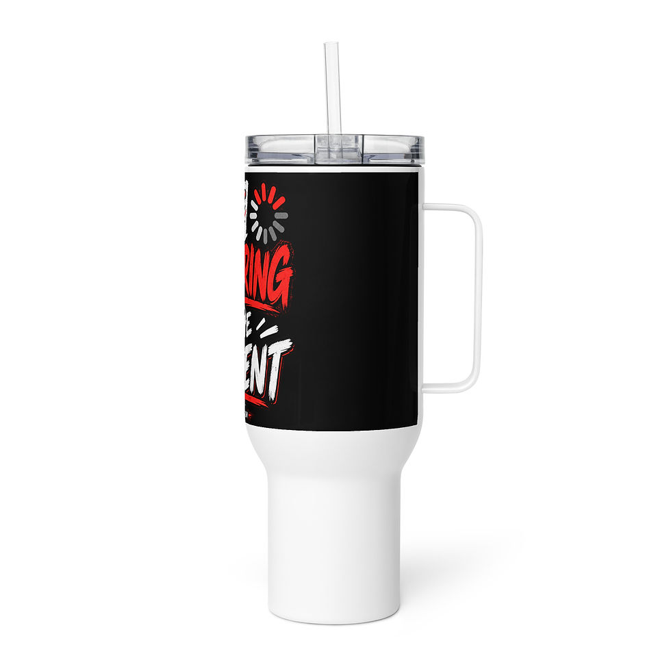 Thumbnail: Travel mug with a handle