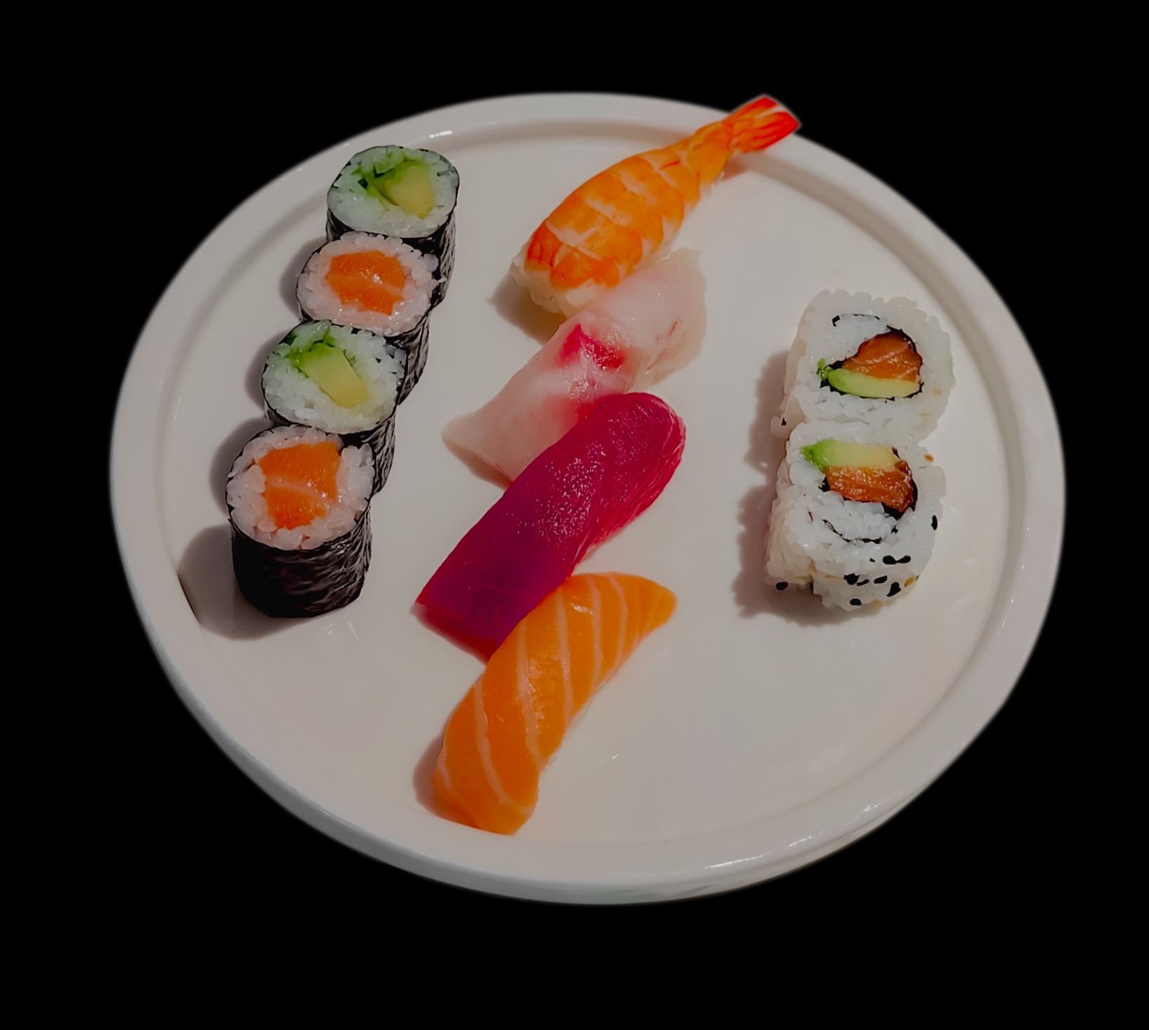 Arranged Food and Objects