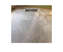 Before carpet was cleaned