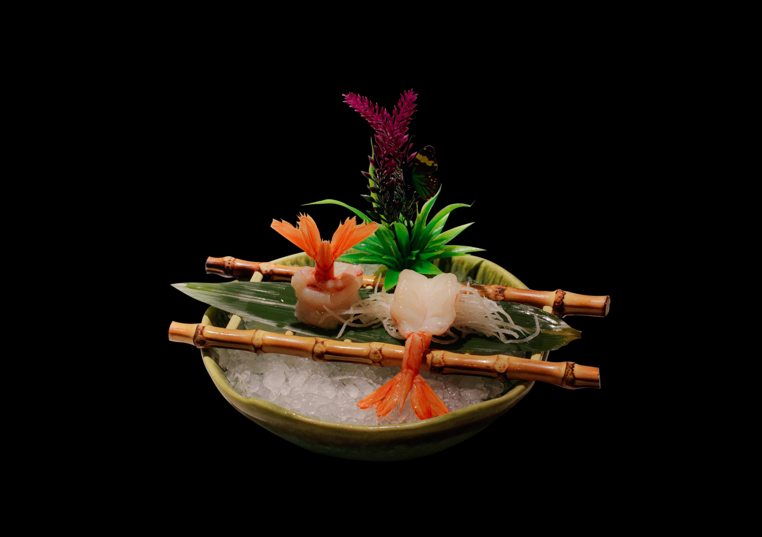 Arranged Food and Objects